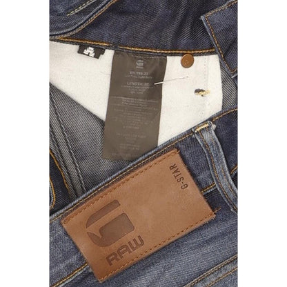 G-Star 3301 Men Blue Straight Regular Jeans W33 L31