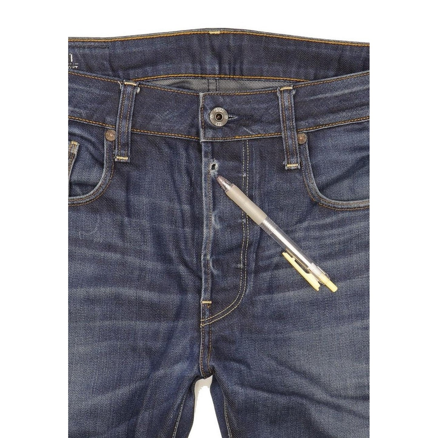 G-Star 3301 Men Blue Straight Regular Jeans W33 L31