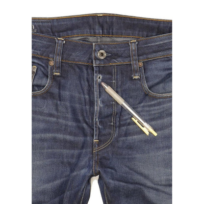 G-Star 3301 Men Blue Straight Regular Jeans W33 L31