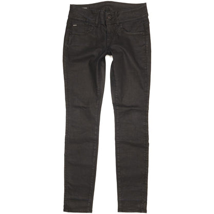 G-Star Lynn Mid Women Navy Skinny Slim Stretch Jeans W27 L30