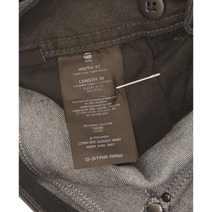 G-Star Lynn Mid Women Navy Skinny Slim Stretch Jeans W27 L30