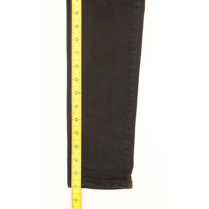Levi's 711 Women Black Skinny Slim Stretch Jeans W26 L31