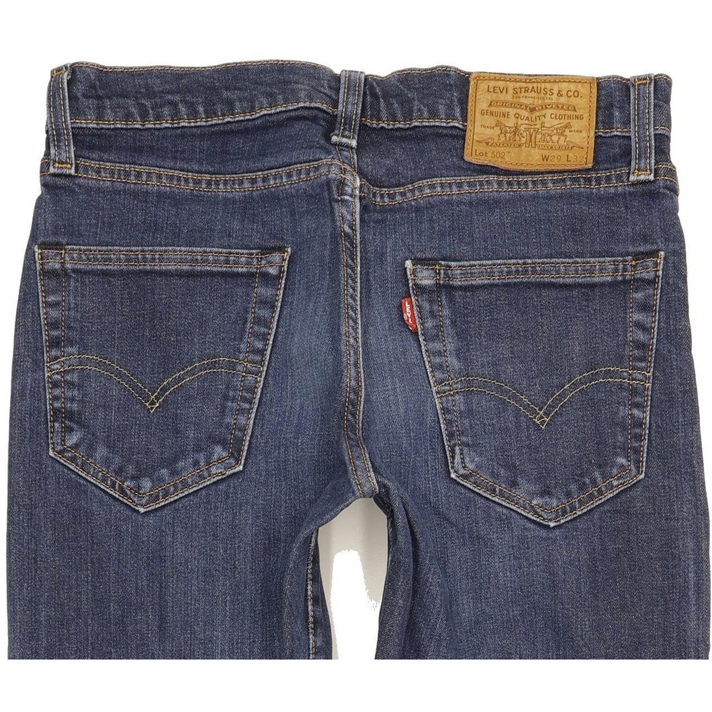 Levi's 502 Men Blue Tapered Regular Jeans W29 L29