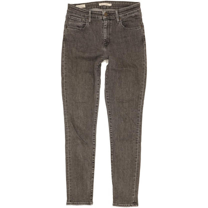 Levi's 721 Women Charcoal Skinny Slim Stretch Jeans W29 L30