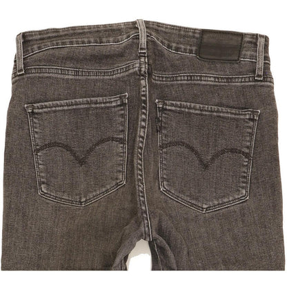 Levi's 721 Women Charcoal Skinny Slim Stretch Jeans W29 L30