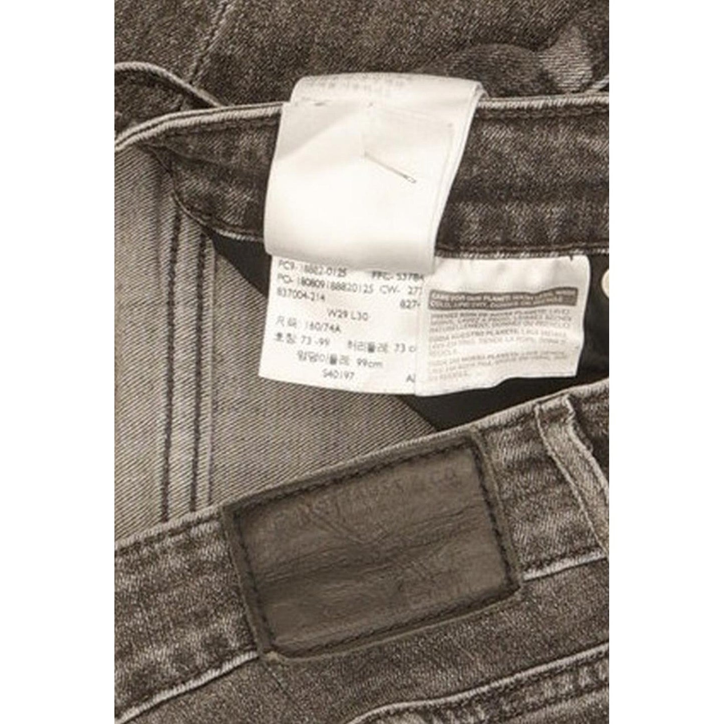 Levi's 721 Women Charcoal Skinny Slim Stretch Jeans W29 L30