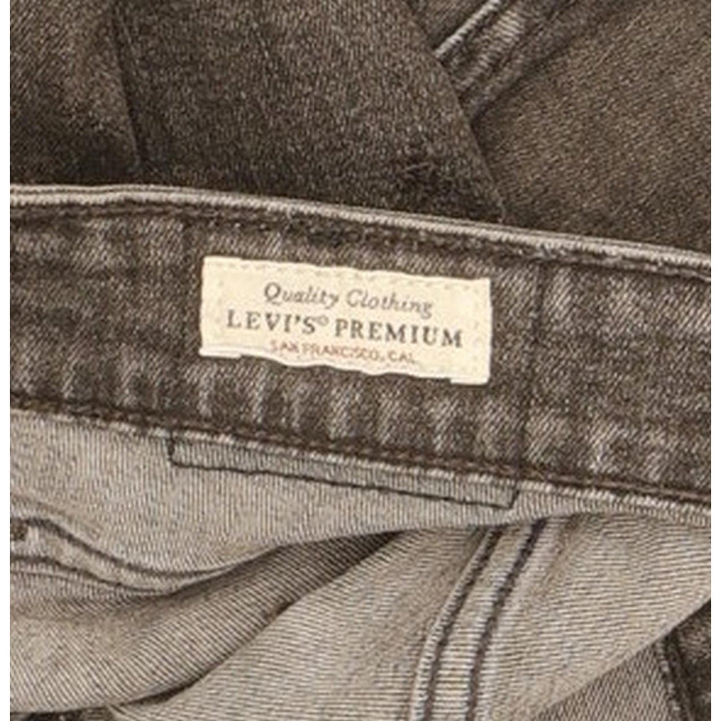 Levi's 721 Women Charcoal Skinny Slim Stretch Jeans W29 L30