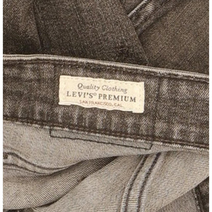 Levi's 721 Women Charcoal Skinny Slim Stretch Jeans W29 L30