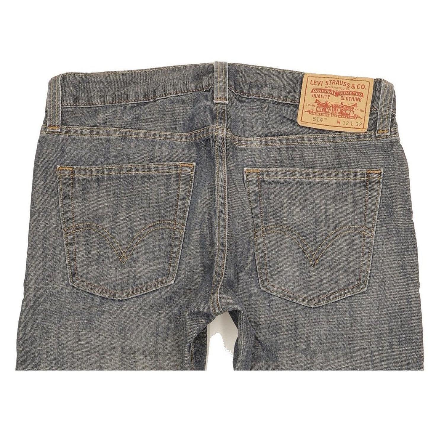 Levi's 514 Men Blue Straight Slim Jeans W32 L29