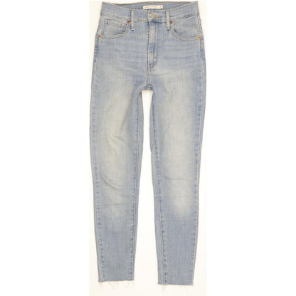 Levi's Mile Blue Skinny Slim Stretch Jeans High Waisted W26 L28
