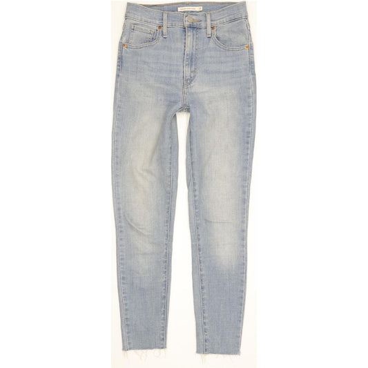 Levi's Mile Blue Skinny Slim Stretch Jeans High Waisted W26 L28