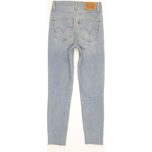 Levi's Mile Blue Skinny Slim Stretch Jeans High Waisted W26 L28