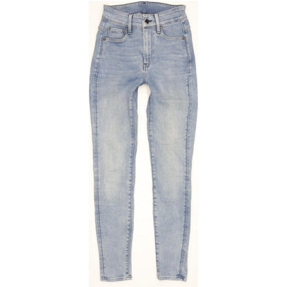 G-Star 3301 Women Blue Skinny Slim Stretch Jeans W25 L27