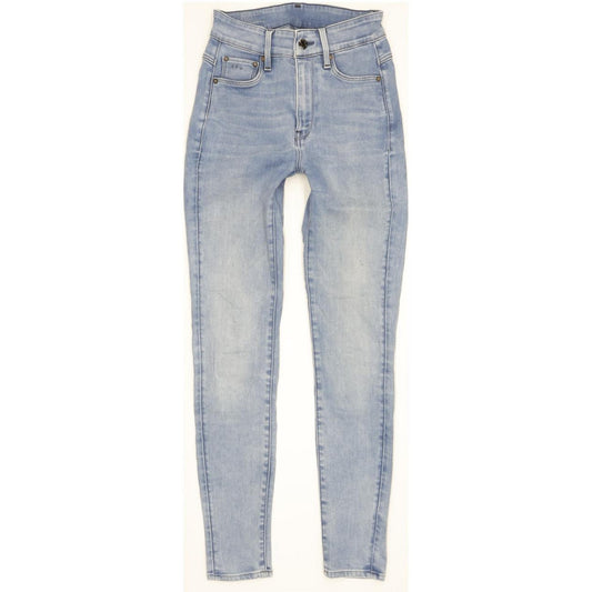 G-Star 3301 Women Blue Skinny Slim Stretch Jeans W25 L27