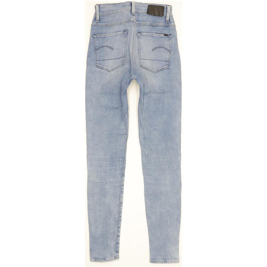 G-Star 3301 Women Blue Skinny Slim Stretch Jeans W25 L27