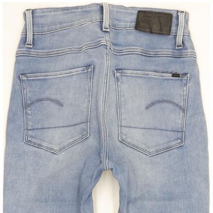 G-Star 3301 Women Blue Skinny Slim Stretch Jeans W25 L27