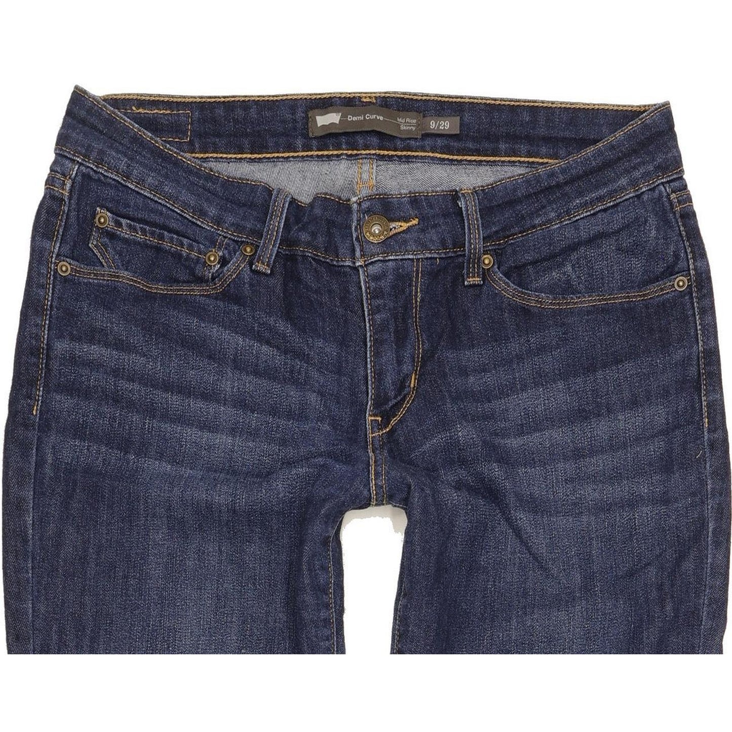 Levi's Demi Curve Women Blue Skinny Slim Stretch Jeans W29 L31