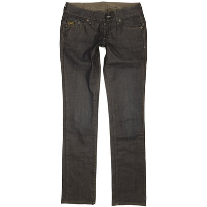 G-Star Midge Women Navy Straight Slim Stretch Jeans W30 L33