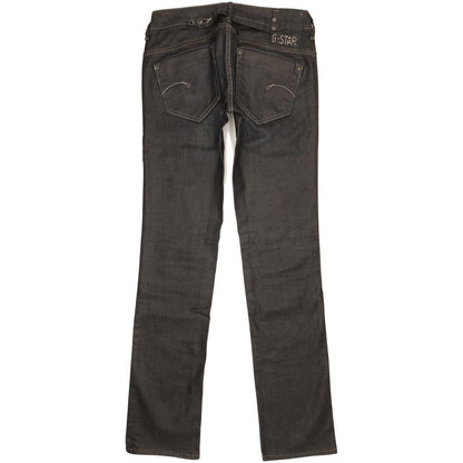 G-Star Midge Women Navy Straight Slim Stretch Jeans W30 L33