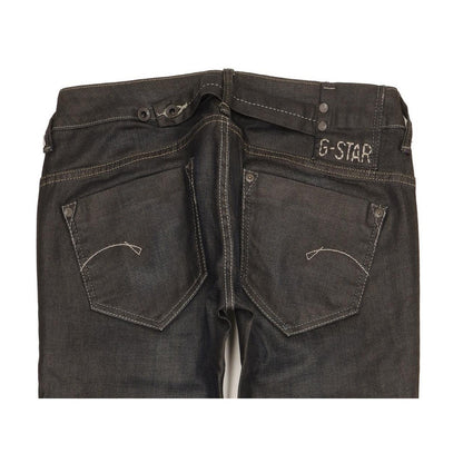 G-Star Midge Women Navy Straight Slim Stretch Jeans W30 L33