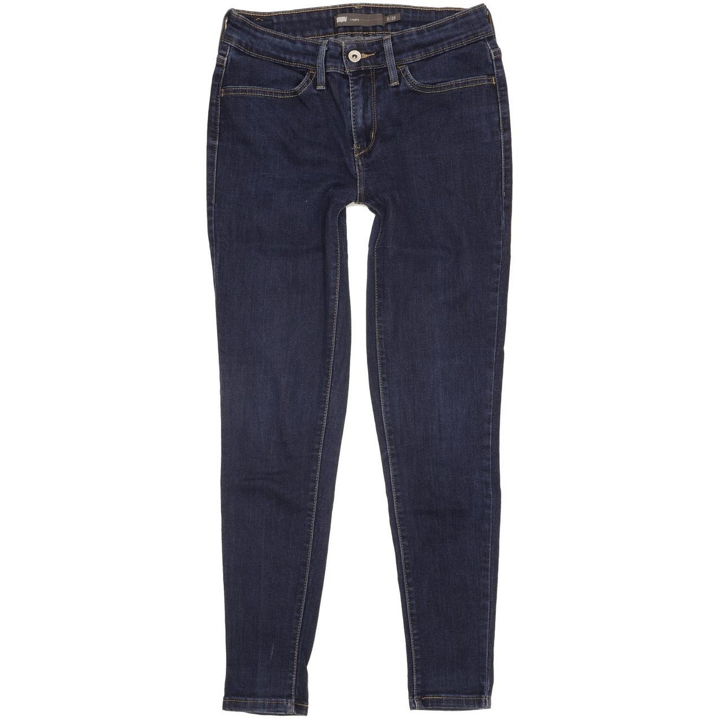 Levi's Women Blue Skinny Slim Stretch Leggings W28 L28