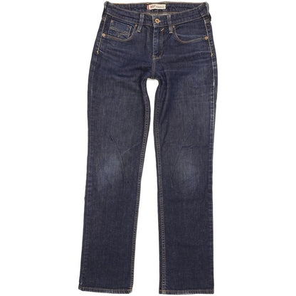 Levi's 627 Women Blue Straight Slim Stretch Jeans W27 L31