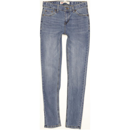Levi's Kids Blue Tapered Slim Jeans W24 L29