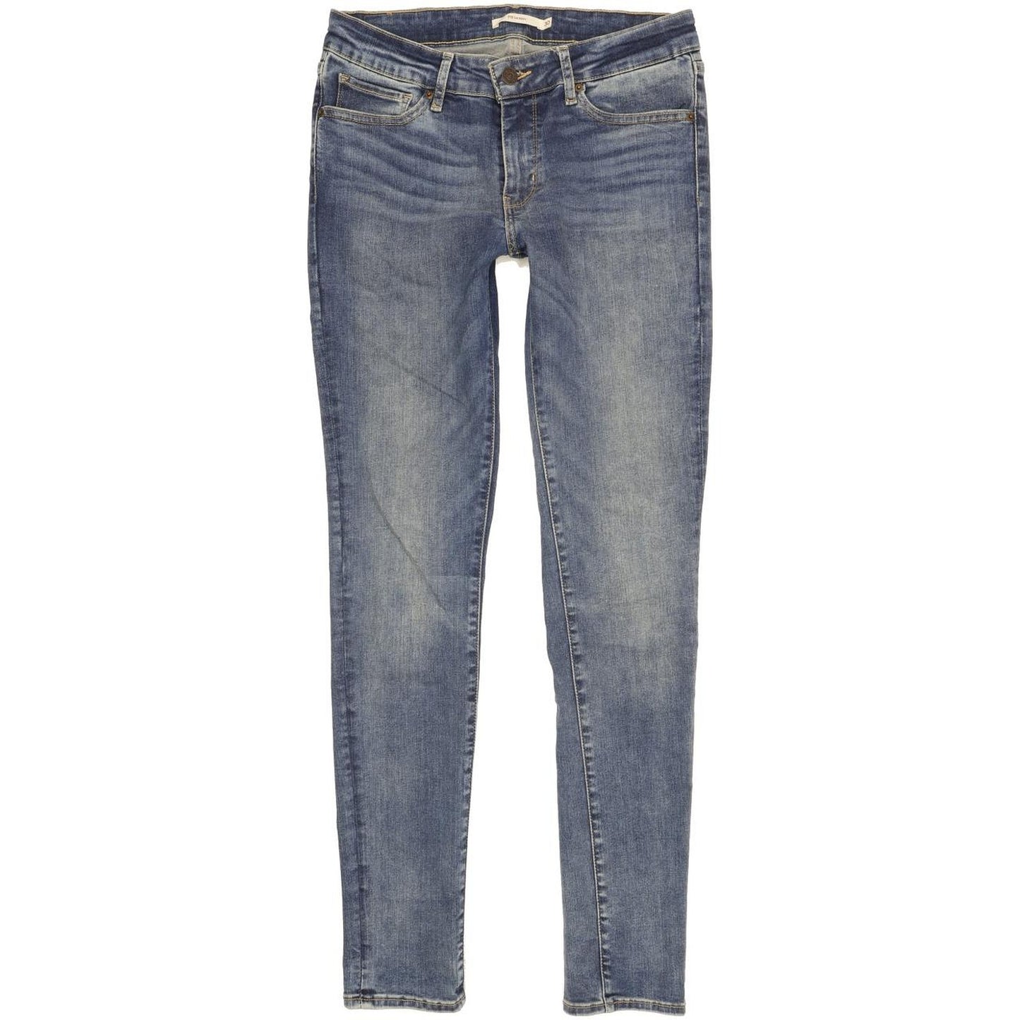 Levi's 711 Women Blue Skinny Slim Stretch Jeans W30 L32