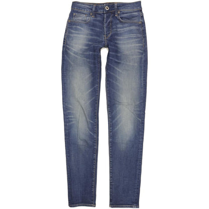 G-Star 3301 Men Blue Straight Slim Stretch Jeans W25 L33