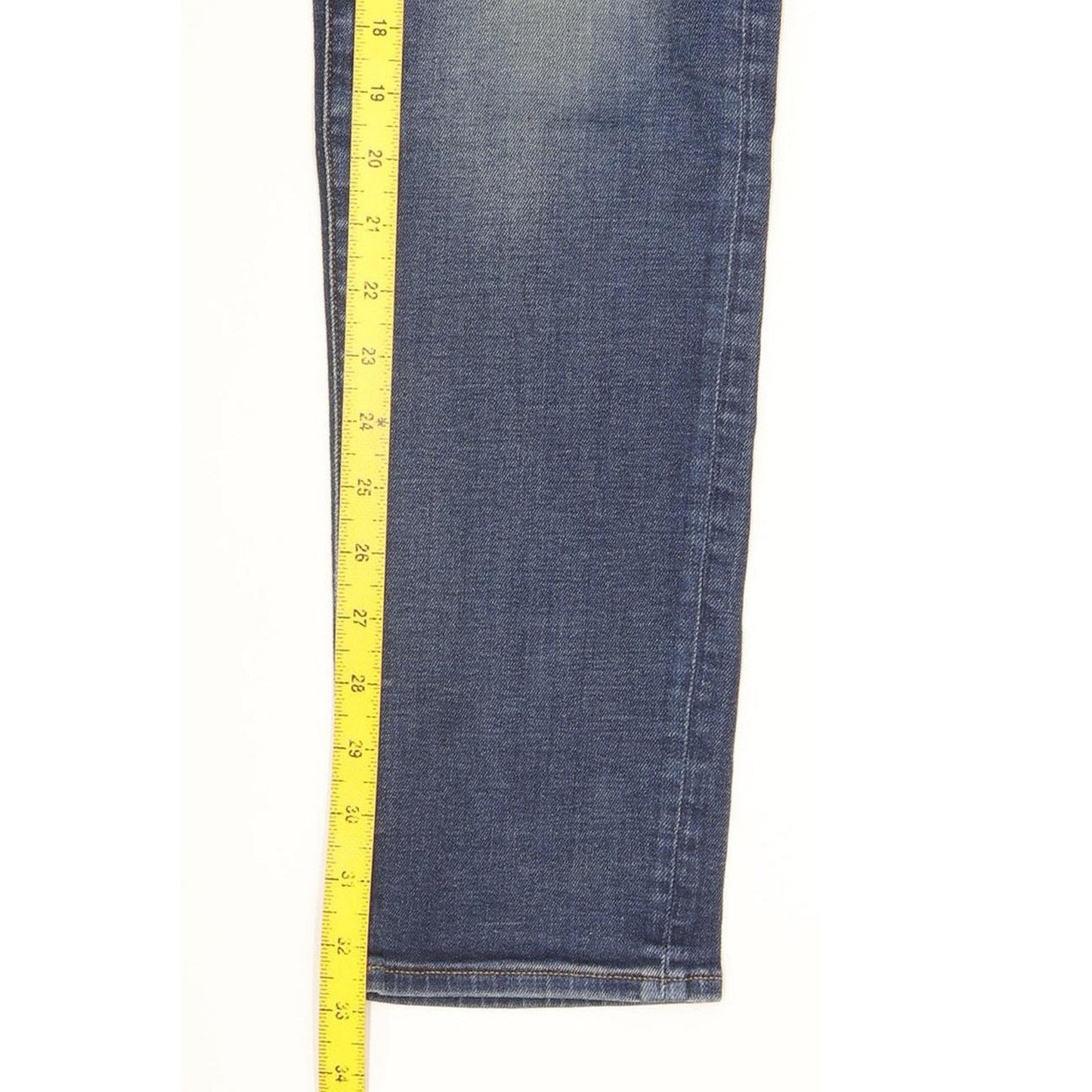 G-Star 3301 Men Blue Straight Slim Stretch Jeans W25 L33