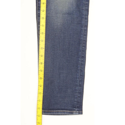 G-Star 3301 Men Blue Straight Slim Stretch Jeans W25 L33