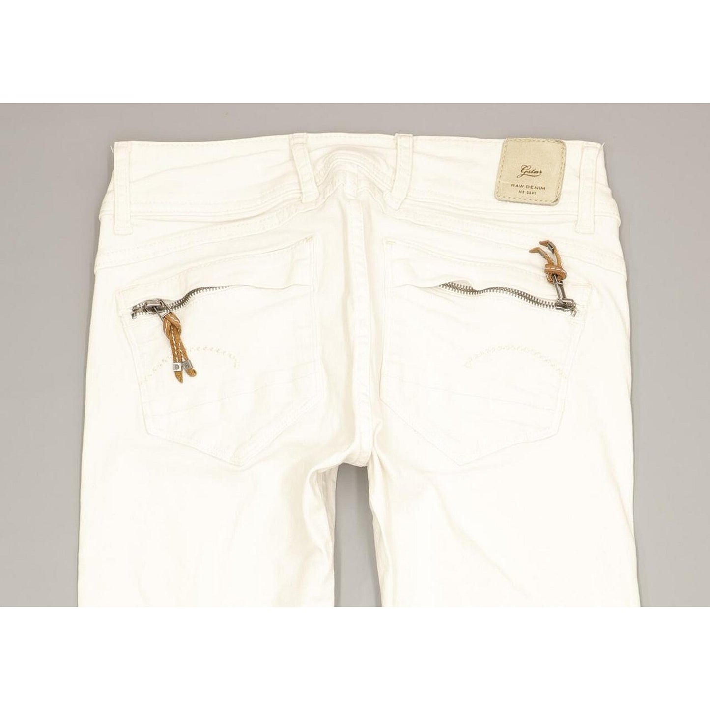 G-Star Midge Cody Women White Skinny Slim Stretch Jeans W28 L31