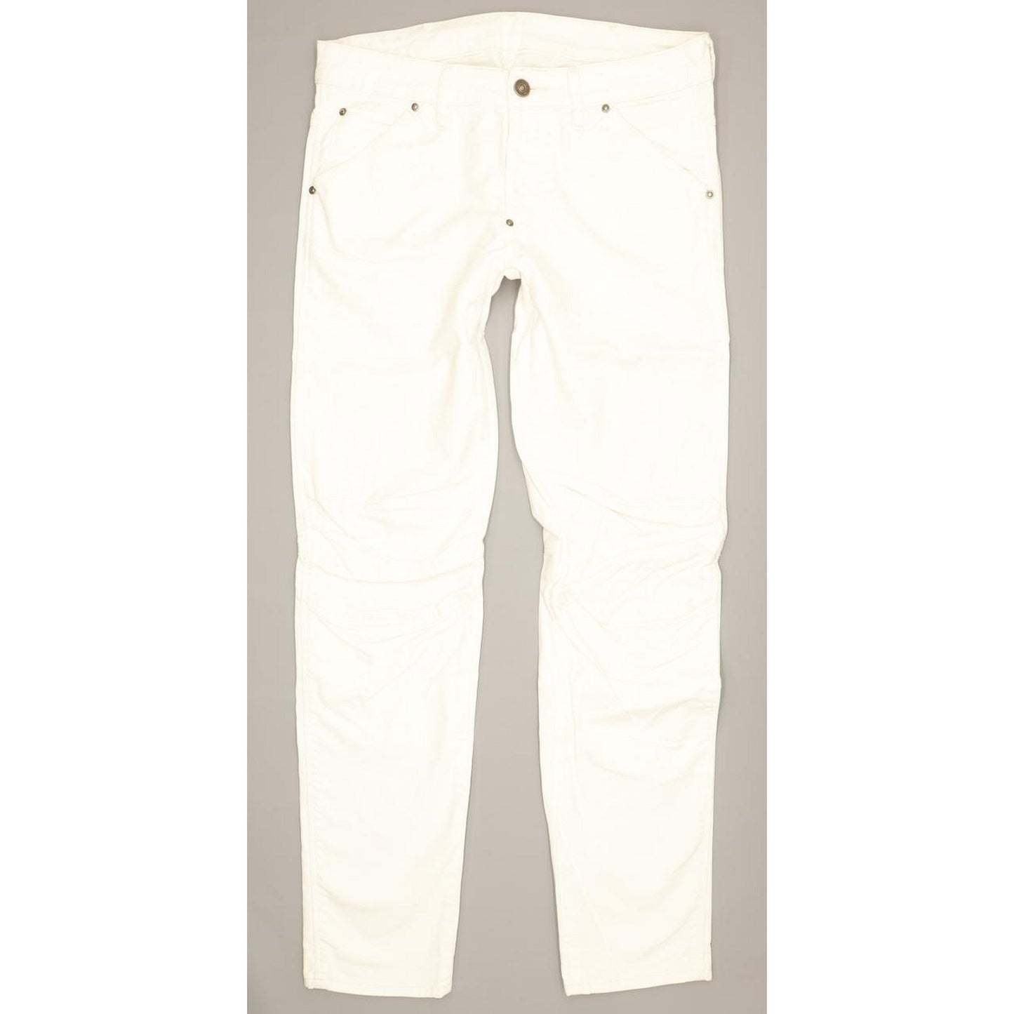 G-Star 5620 3D Men White Tapered Regular Jeans W31 L32