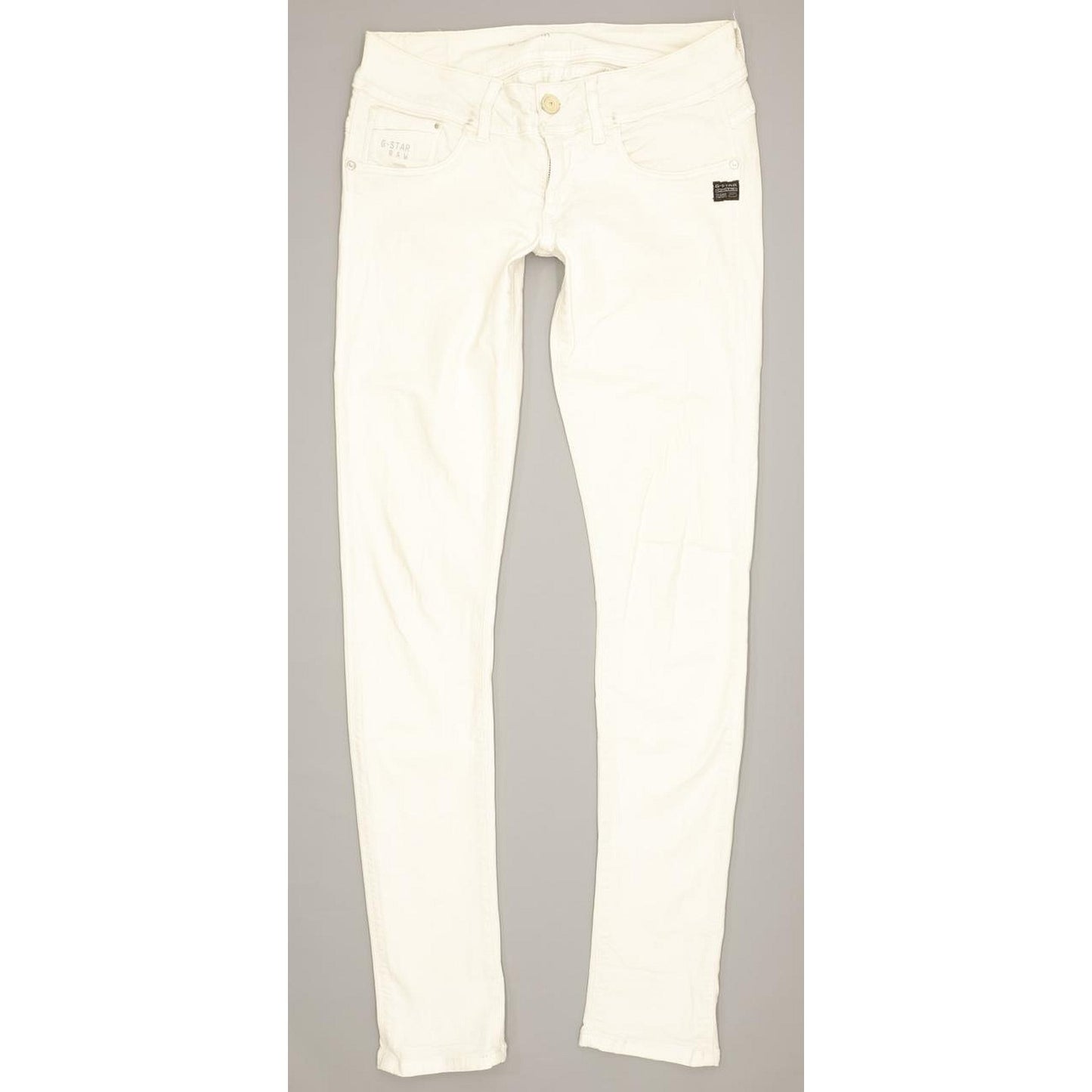 G-Star Midge Cody Women White Skinny Slim Stretch Jeans W29 L33