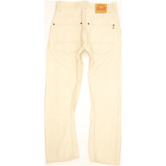 Levi's Men Beige Straight Regular Stretch Jeans W31 L31