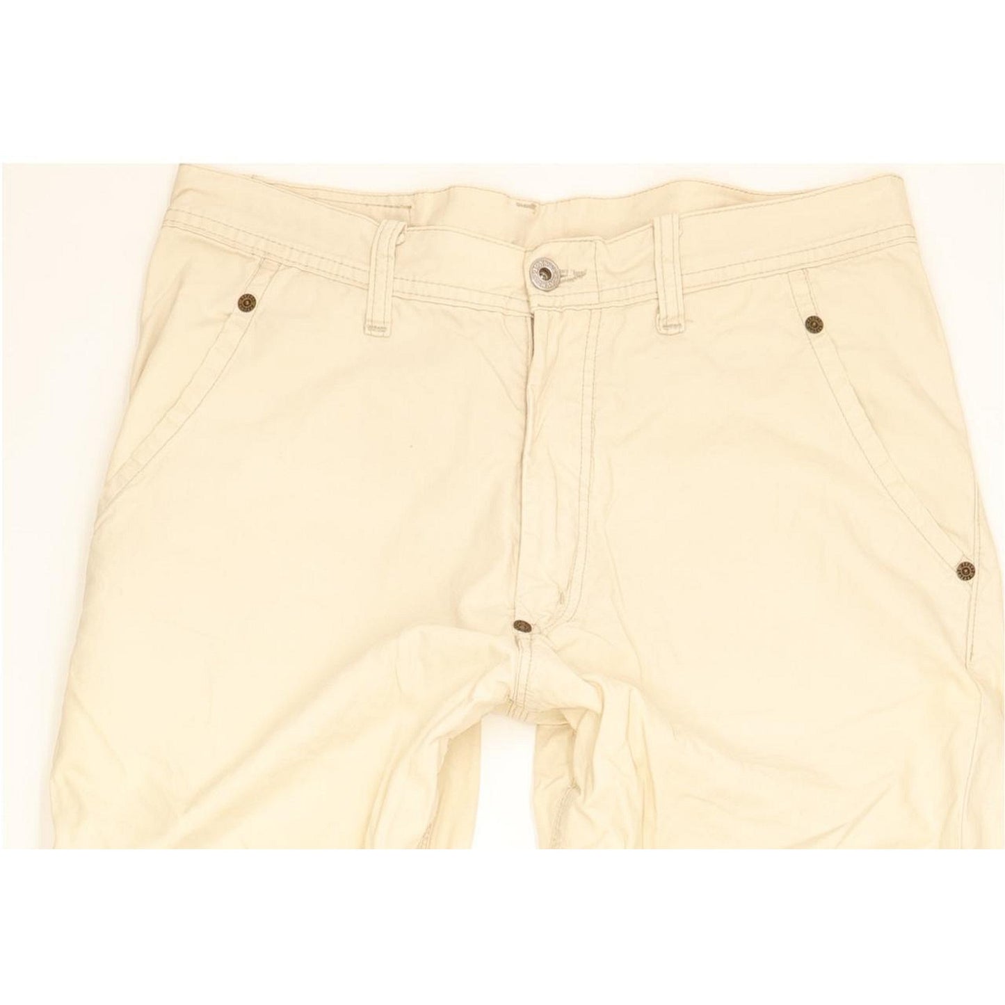 Levi's Men Beige Straight Regular Stretch Jeans W31 L31