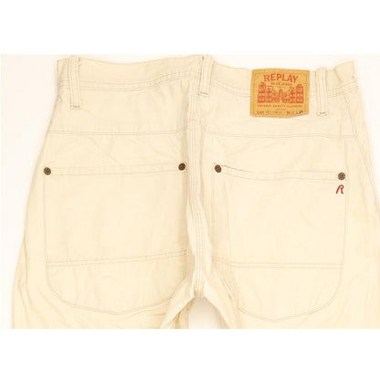 Levi's Men Beige Straight Regular Stretch Jeans W31 L31