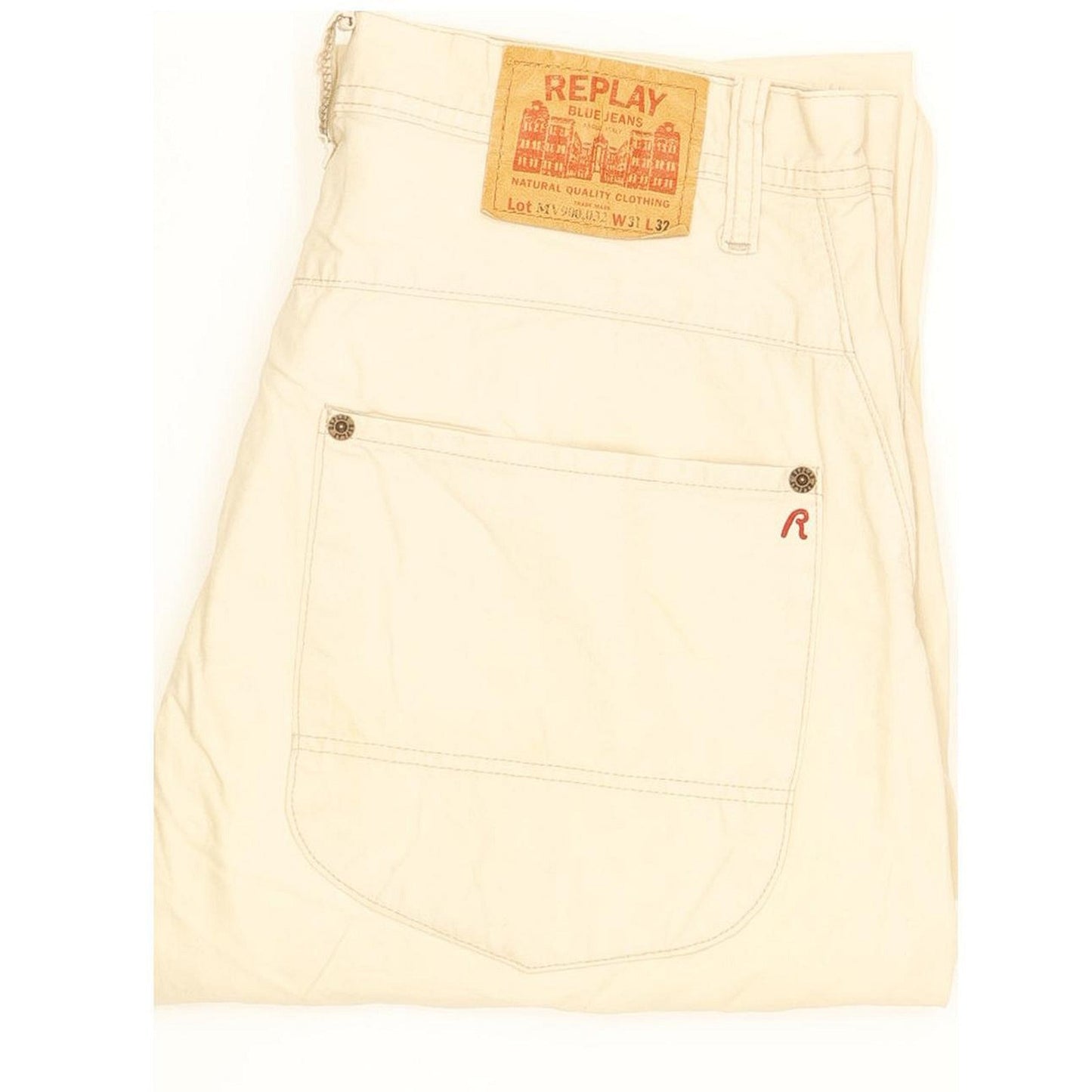 Levi's Men Beige Straight Regular Stretch Jeans W31 L31