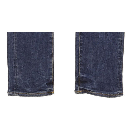 G-Star Midge Saddle Women Blue Straight Slim Stretch Jeans W25 L32