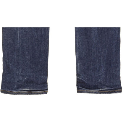 G-Star Midge Saddle Women Blue Straight Slim Stretch Jeans W25 L32