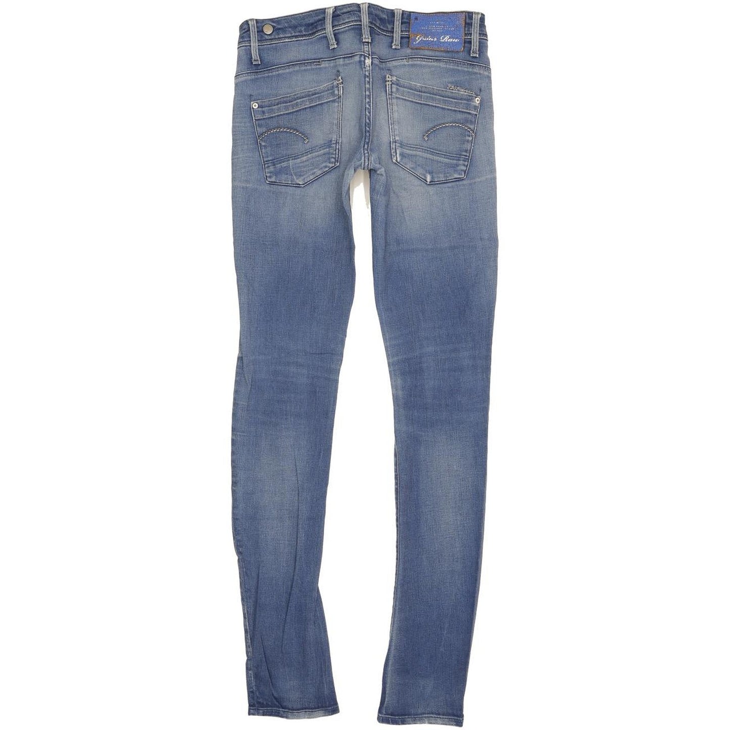 G-Star 3301 Women Blue Skinny Slim Jeans W26 L34