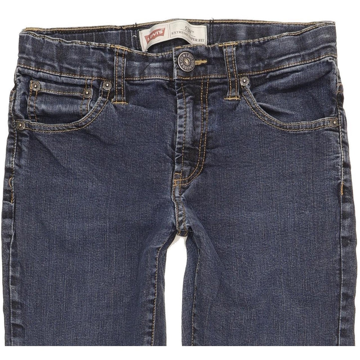 Levi's 520 Kids Blue Tapered Slim Jeans W26 L28