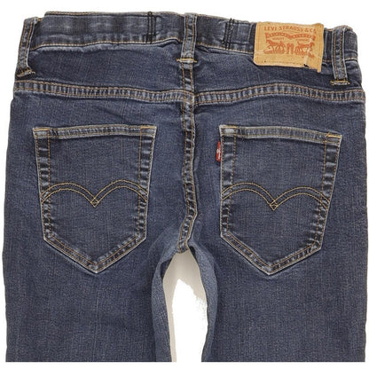 Levi's 520 Kids Blue Tapered Slim Jeans W26 L28