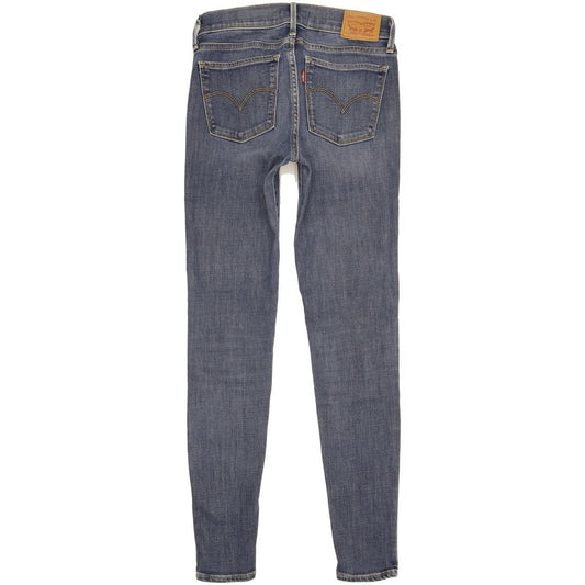 Levi's 710 Super Women Blue Skinny Slim Stretch Jeans W26 L30