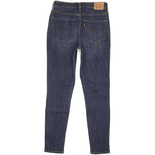 Levi's 721 Blue Skinny Slim Stretch Jeans High Waisted W30 L30