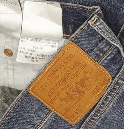 Levi's 510 Men Blue Skinny Slim Stretch Jeans W32 L29