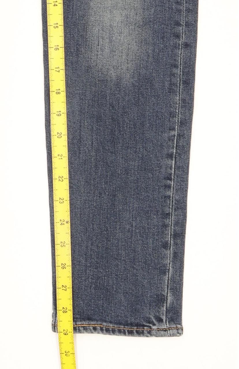 Levi's 510 Men Blue Skinny Slim Stretch Jeans W32 L29