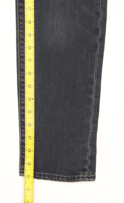 Levi's 512 Men Navy Tapered Slim Stretch Jeans W30 L30