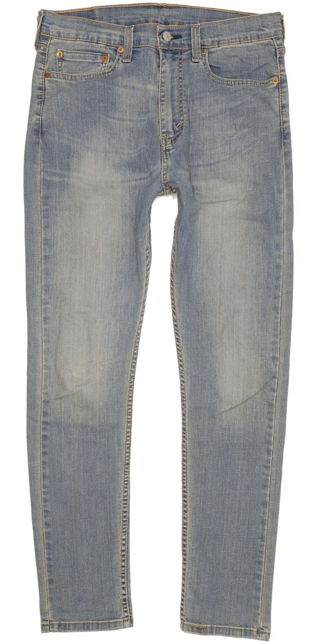 Levi's 510 Men Blue Skinny Slim Stretch Jeans W34 L31