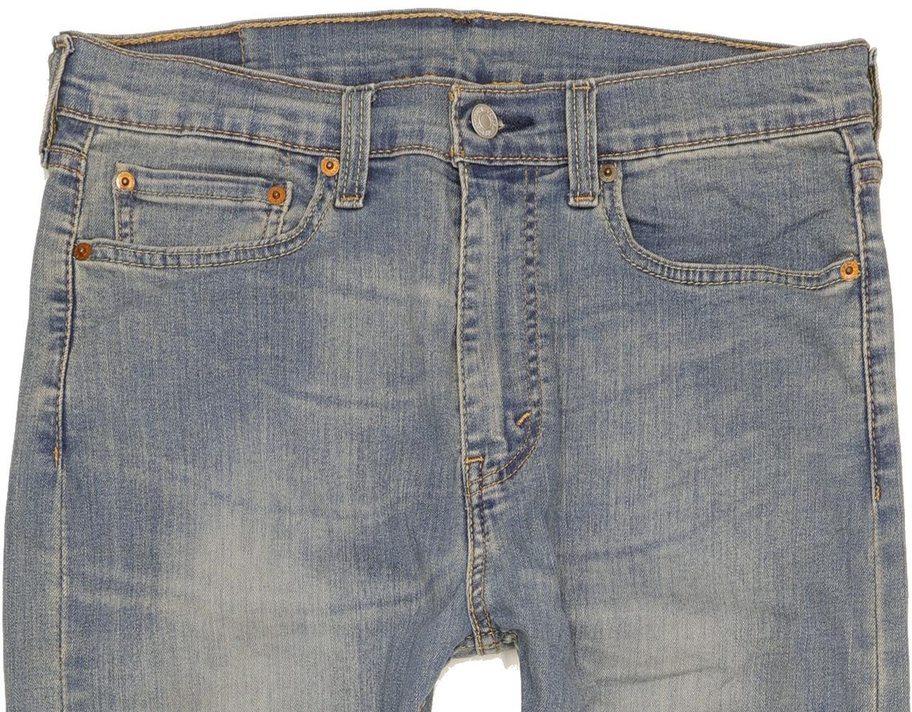 Levi's 510 Men Blue Skinny Slim Stretch Jeans W34 L31